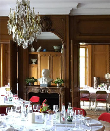 salon de réception pour organiser un séminaire d'entreprise ou un évènement sur-mesure