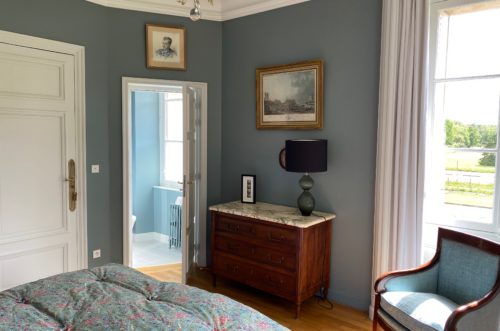 chambre bleue burlington-maison de famille