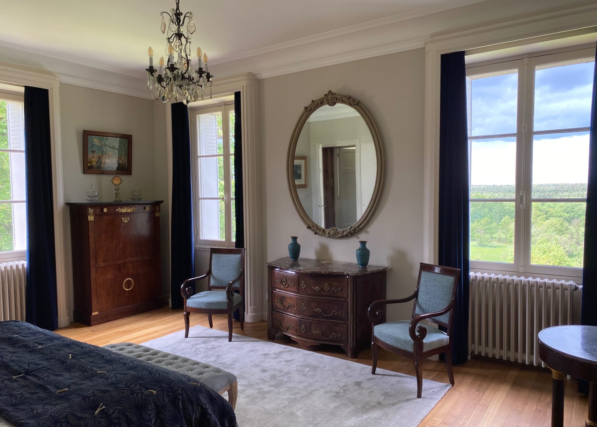 chambre grise - maison de famille